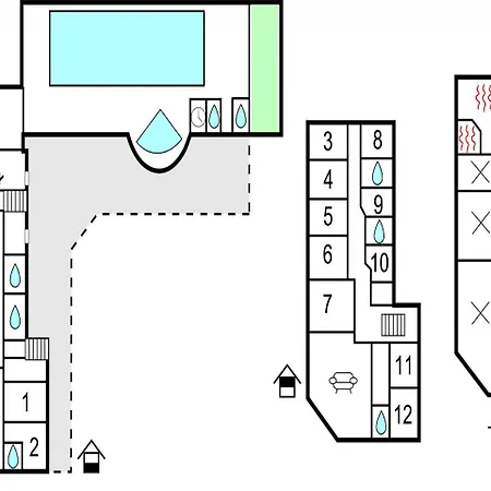 Twelve-bedroom Holiday In Bredebro *